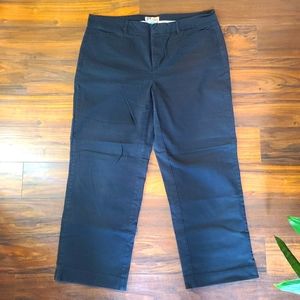 Faded Glory stretch 16P NWOT BLACK